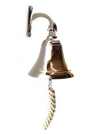 Дзвін ринда бронзовий хром (d-15,5 h-15,5 см)1 фото