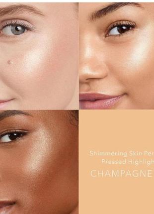 Хайлайтер smashbox x becca shimmering skin perfector pressed highlighter champagne pop5 фото