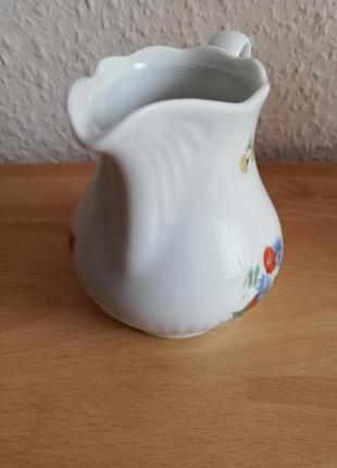 Молочник фарфоровый "маки" германия