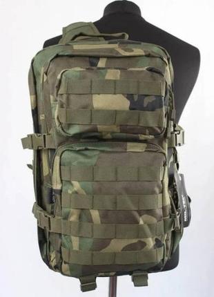 Тактичний штурмовий рюкзак однолямковий 29 л mil-tec камуфляж5 фото
