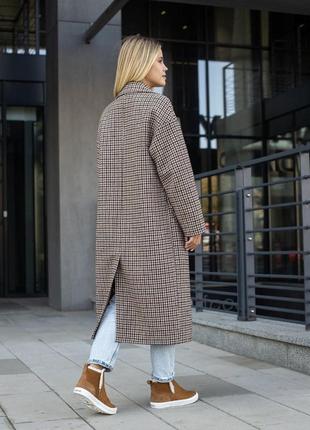 Актуальное женское длинное пальто утепленное, еврозима9 фото
