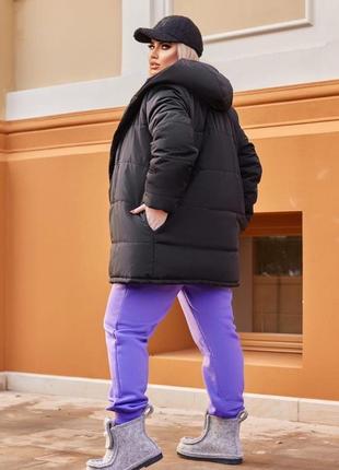 Зимний костюм тройка-куртка теплая и спортивный костюм на флисе батал4 фото