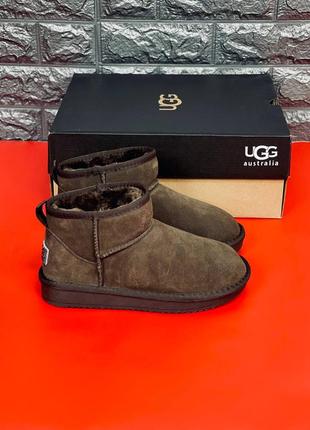 Женские угги ugg низкие на меху