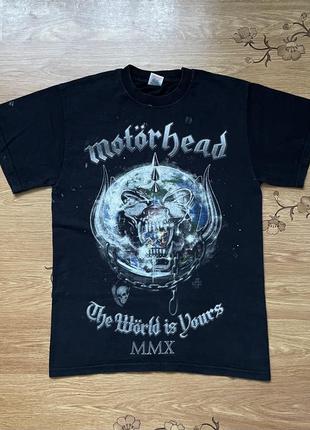 Футболка motorhead the world is yours