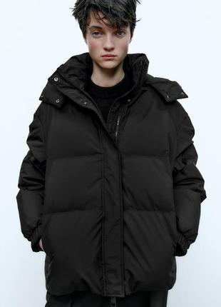 Новий зимовий пуфер/куртка zara2 фото