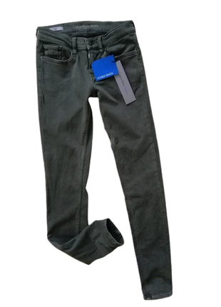 Новые брендовые джинсы скинни calvin klein 24/32