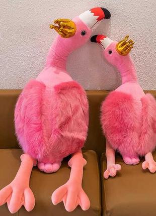 М'яка іграшка фламінго м 16901 висота 130 см