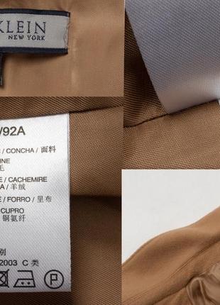 Anne klein wool cashmere coat&nbsp;&nbsp;женское пальто10 фото