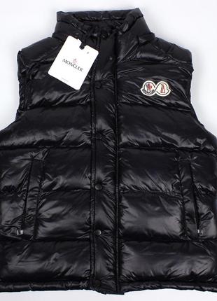 Мужская жилетка moncler с капюшоном, размер xxl