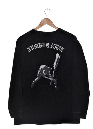 Оригинальный лонгслив number nine classic logo powder breach