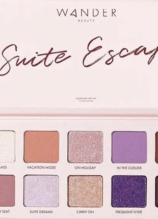 Палетка теней wander beauty suite escape
