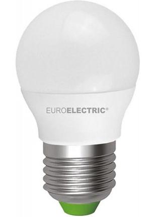 Лампочка euroelectric led g45 5w e27 4000k 220v (led-g45-05274(ee))1 фото
