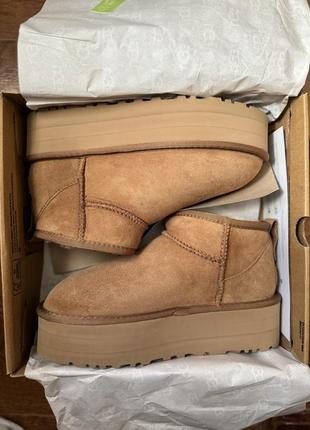 Ugg classic ultra platform