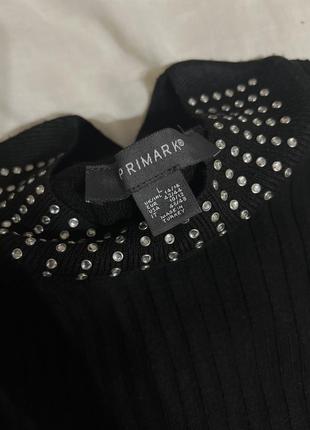 Жилетка з камінчиками на шиї primark