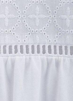 Майка блуза с вышивкой tchibo германия, размер 40/42, 44/46, 48/50евро4 фото