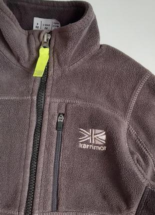 Кофта флисовая теплая детская karrimor p. 7/8 p3 фото