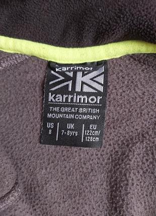 Кофта флисовая теплая детская karrimor p. 7/8 p4 фото