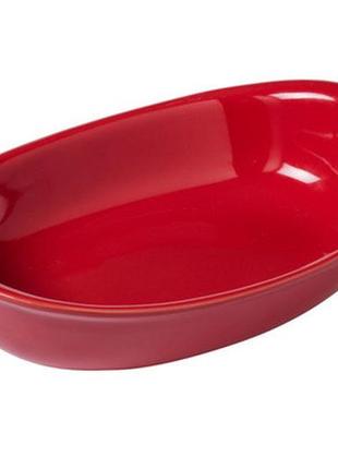 Форма с/у pyrex supreme red форма керам овал 31х21см (su31or5/7246) tzp154