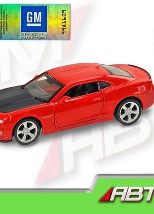 Машина метал 4346 автопром, 1:43 chevrolet camaro ss, відкр.двері, в кор. 14, 5*6, 5*7см tzp120