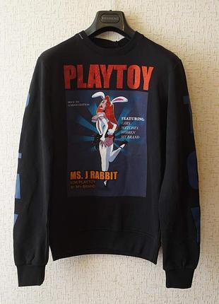 Чоловічий світшот my brand, чорного кольору