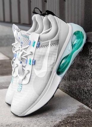 Женские кроссовки  nike air max 2021 gs white green4 фото