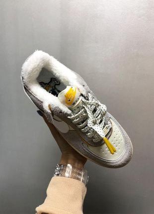 Женские кроссовки  nike air force shadow wild fur 20203 фото