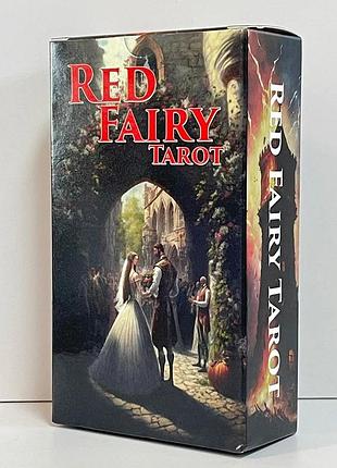 Новинка! карти таро рудої феї / red fairy tarot  12х7 см