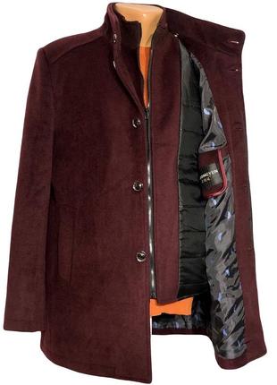 Пальто мужское с жилетом1 фото