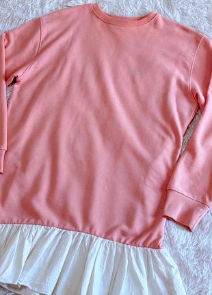 Стильное розовое платье missguided с рюшей2 фото