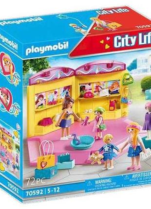 Ігровий набір арт. 70592, playmobil, магазин дитячої моди, у коробці tzp139