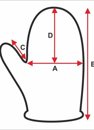 Рукавицы дубленые меховые винтажные4 фото