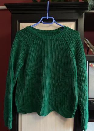 Вязаный кардиган свитер джемпер