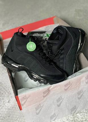 Кроссовки nike air max 95 sneakerboot black