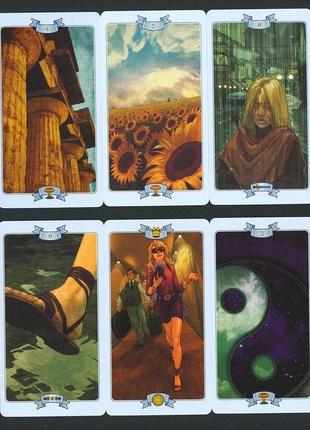 Карты таро закона притяжения law of attraction tarot 11х6 см