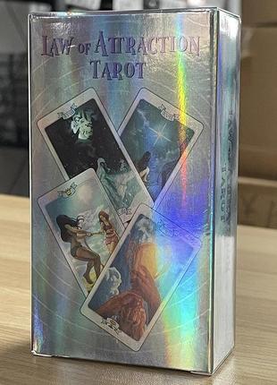 Карты таро закона притяжения law of attraction tarot 11х6 см