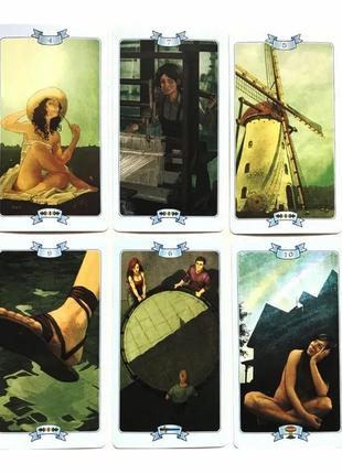 Карты таро закона притяжения law of attraction tarot 11х6 см