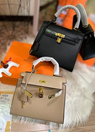 Шкіряна сумка hermes  premium 👍