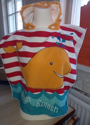 Пончо накидка рушник