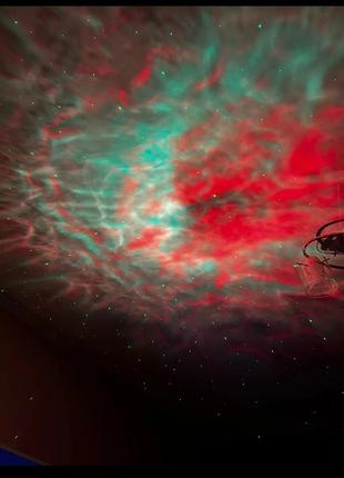 Проектор ночник звездного неба небула астронавт8 фото