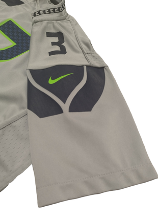 Чоловіча/підліткова футболка/джерсі nfl seattle seahawks russell wilson nike grey vapor untouchable limited player5 фото