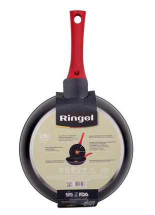 Сковорода ringel chili глибока 24 см б/кришки (rg-1101-24)  tzp1666 фото
