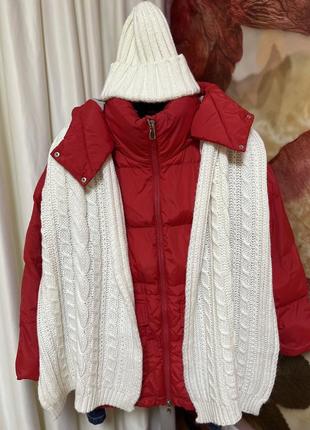 Зимовий комплект - шапка та шарф