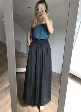 Юбка-макси Шерстяное h&m