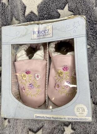 Пинетки robeez для девочки 12 18 месяцев 5