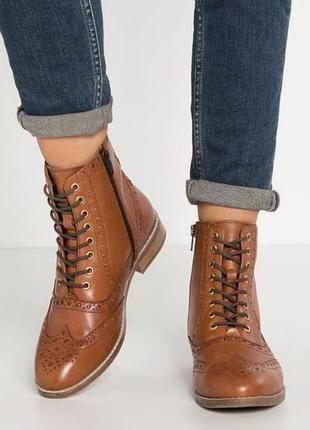 Германия mint&berry оригинал! натуральная кожа! стильные комфортные ботинки сапоги 1000 пар тут!2 фото