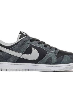 Кроссовки nike sb dunk low premium black grey 5