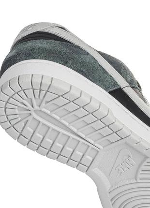 Кроссовки nike sb dunk low premium black grey 8