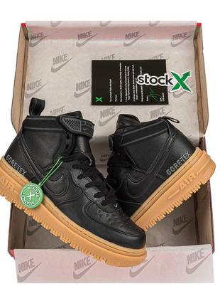 Кроссовки nike air force 1 high gore-tex black