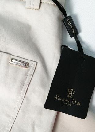 Брендові бавовняні штани базові massimo dutti4 фото