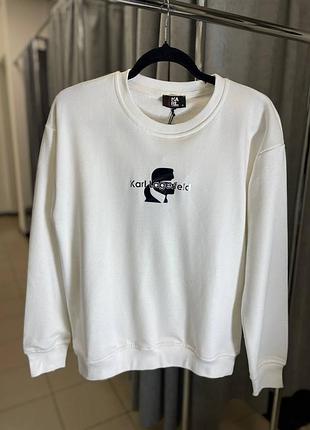 Свитшот в стиле karl lagerfeld 4